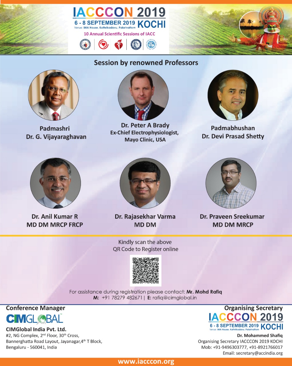 Eminent Speakers Of IACCCON 2019